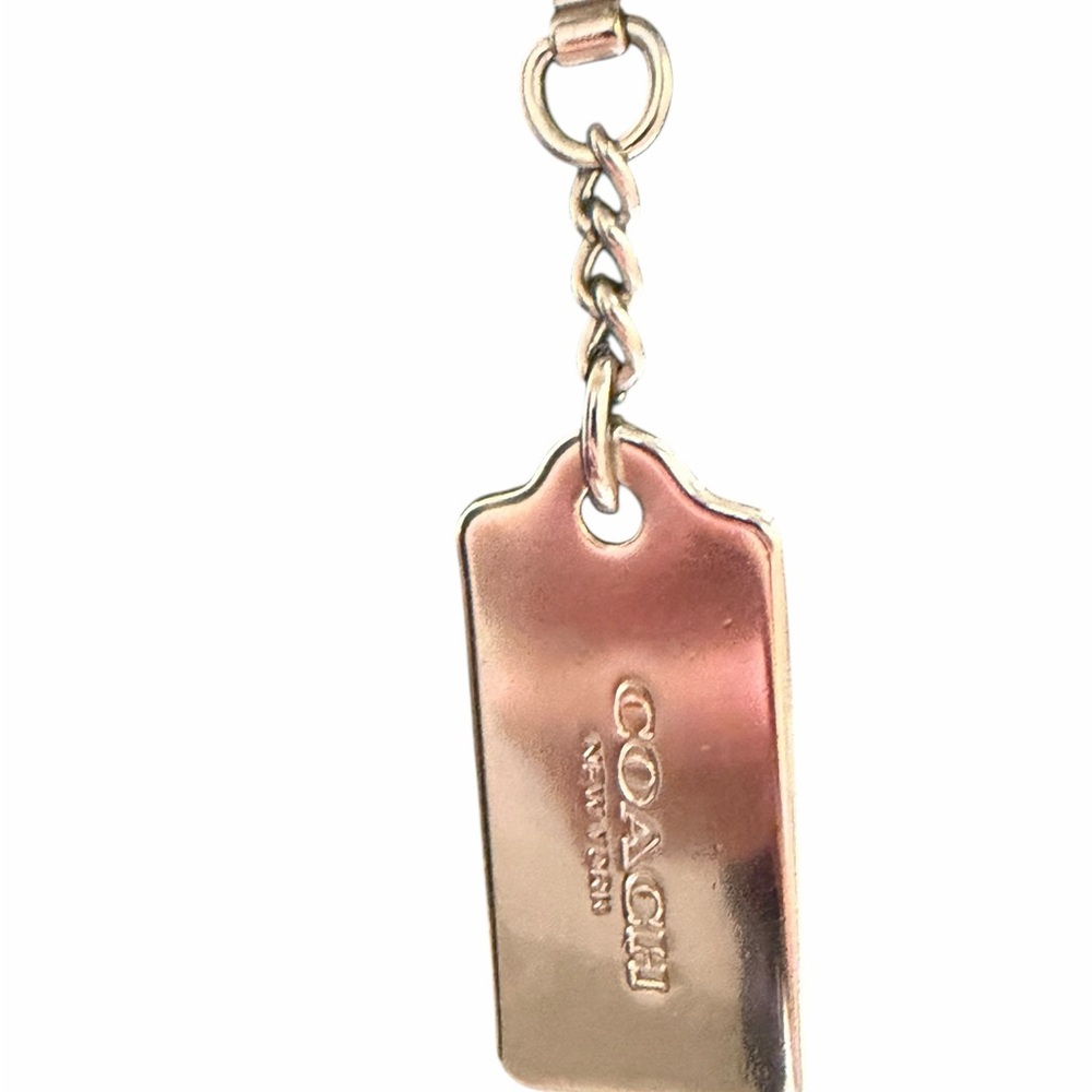 Coach Cassie Leather Chain Strap Crossbody Emerald Green - Very Good Condition - Picture 8 of 8